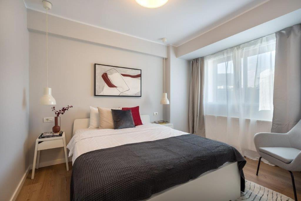 בוקרשט Downtown Modern - 2Br Apartment מראה חיצוני תמונה